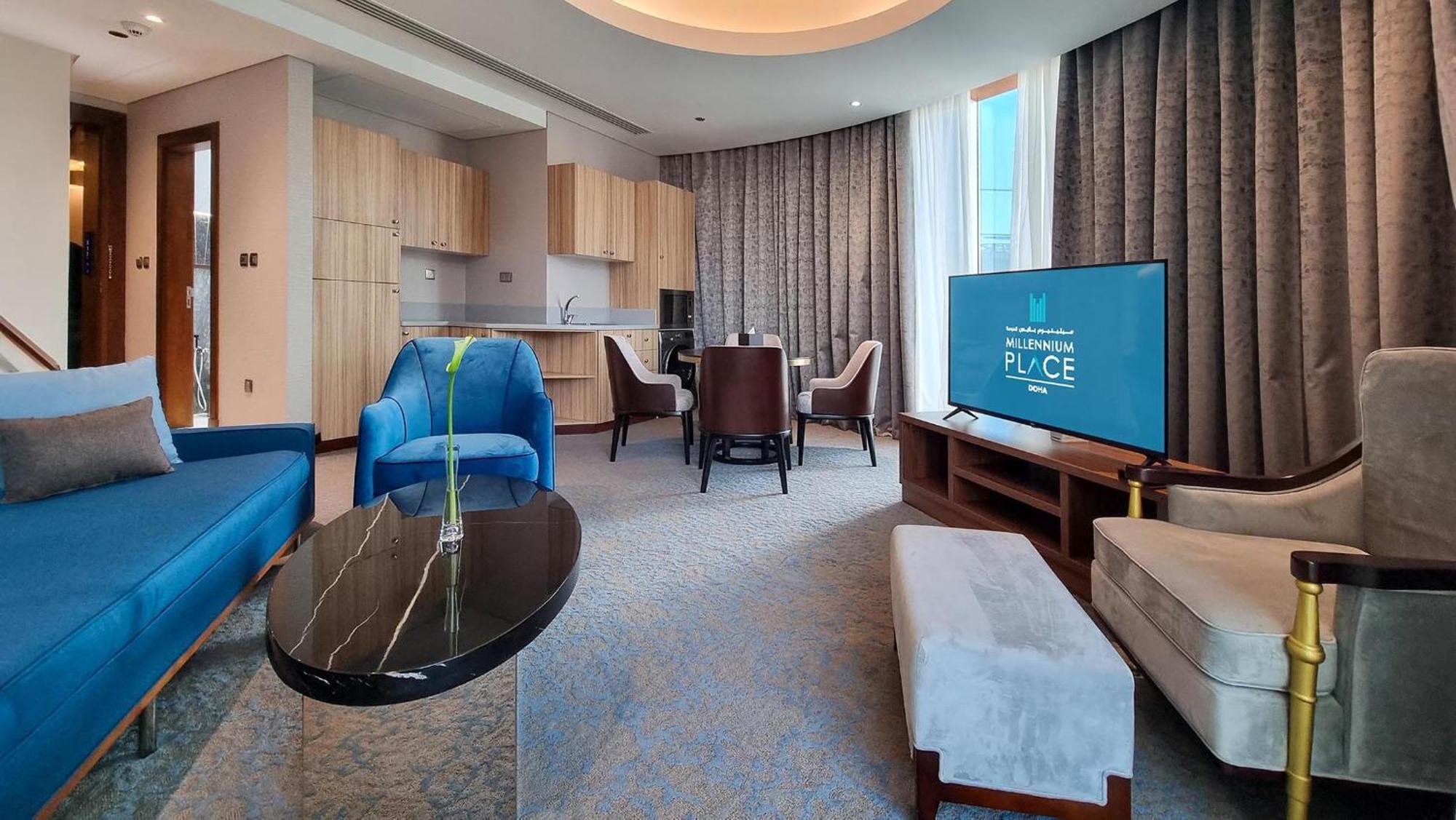 Millennium Place Doha Eksteriør bilde A suite at the hotel